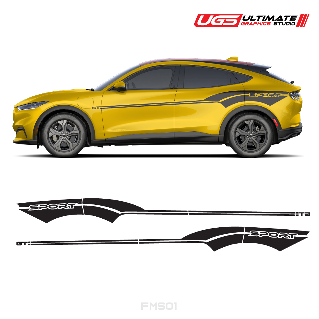 Ford Mach-E Sport - Custom Text