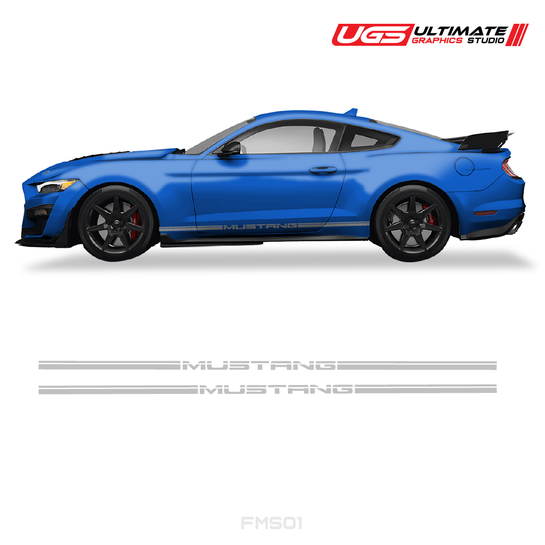Ford Mustang Side 1 Color Graphics