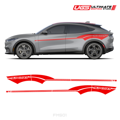 Ford Mach-E Sport - Custom Text