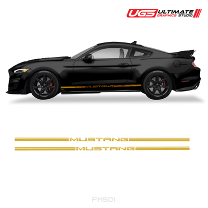 Ford Mustang Side 1 Color Graphics