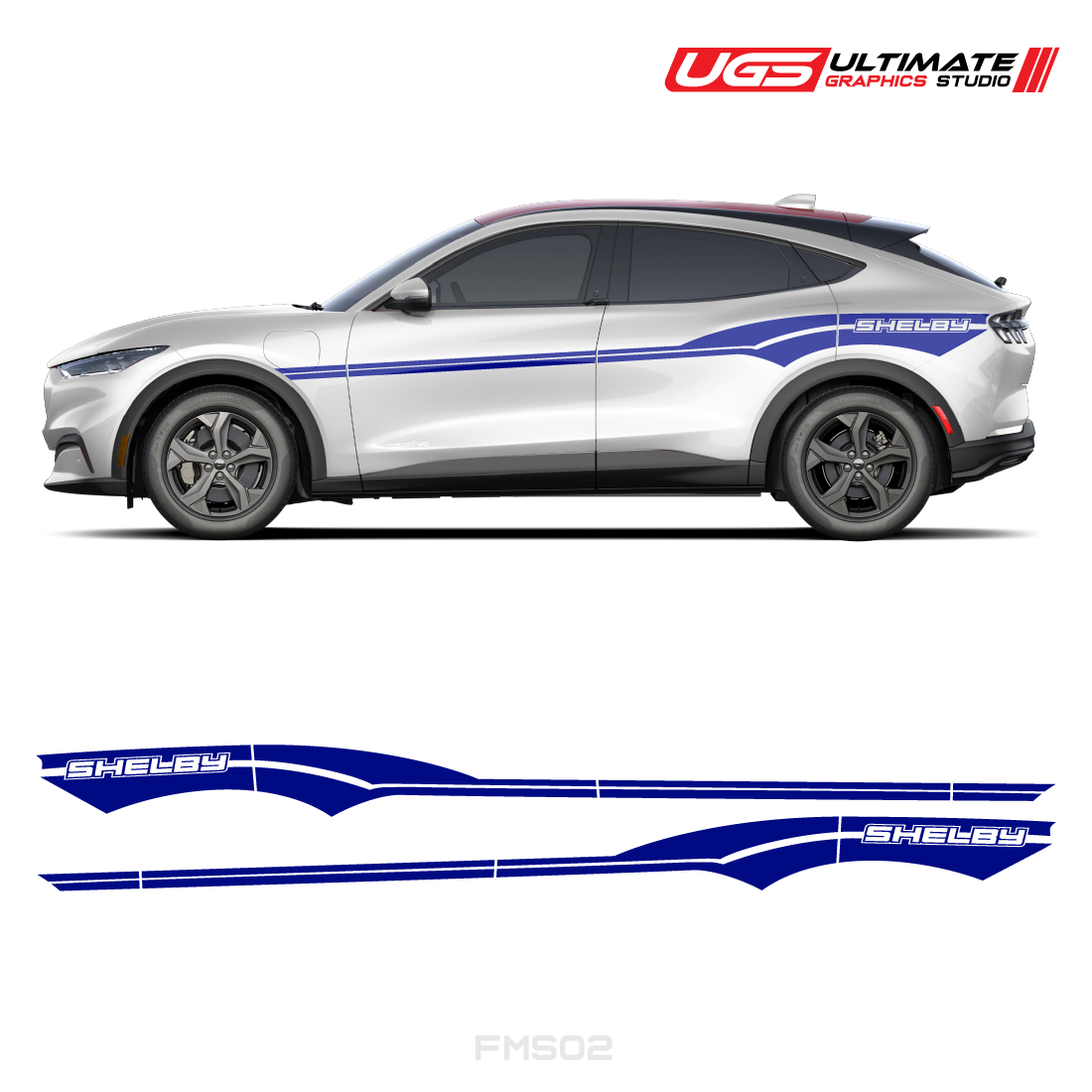 Ford Mach-E Shelby Side Graphics