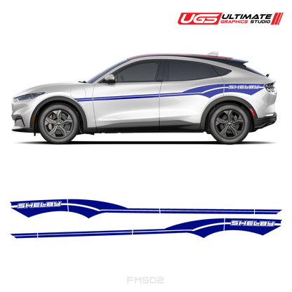Ford Mach-E Shelby Side Graphics