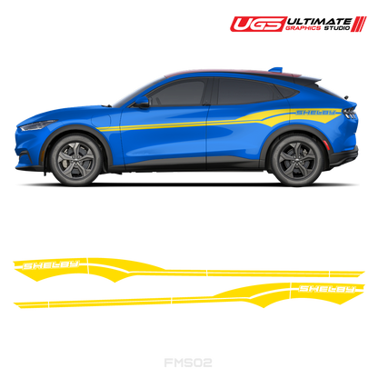 Ford Mach-E Shelby Side Graphics