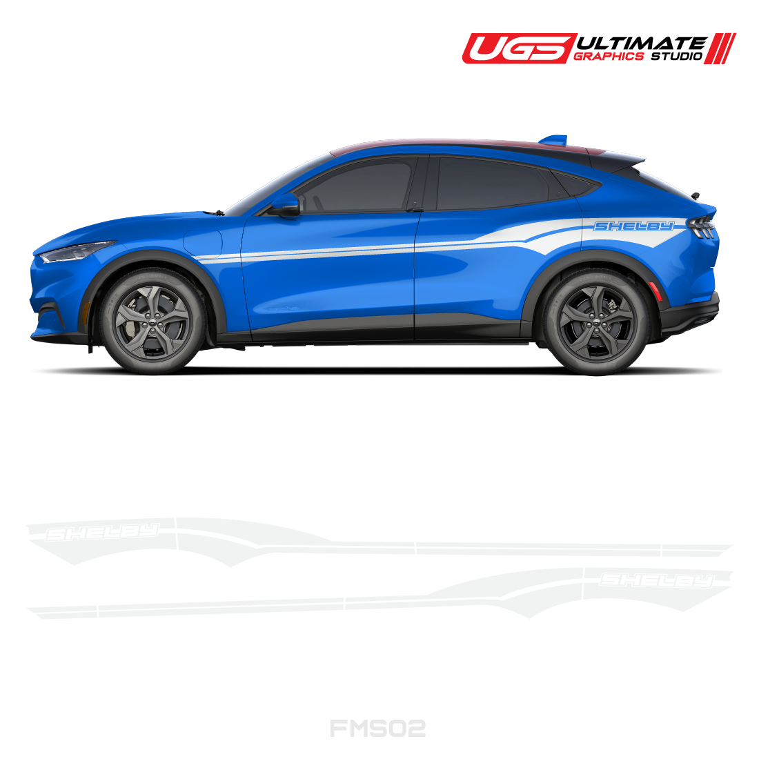 Ford Mach-E Shelby Side Graphics