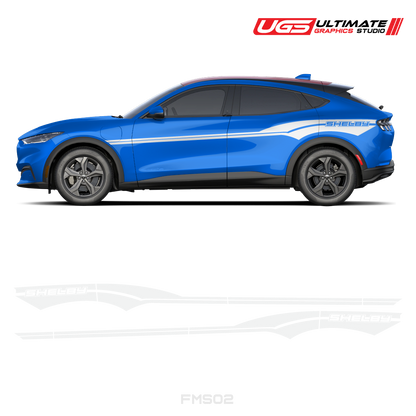 Ford Mach-E Shelby Side Graphics