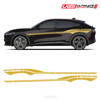 Ford Mach-E Shelby Side Graphics