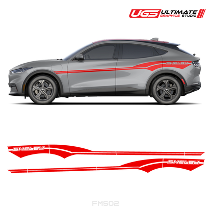 Ford Mach-E Shelby Side Graphics
