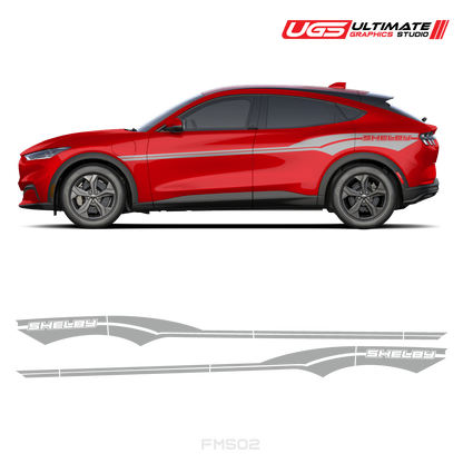 Ford Mach-E Shelby Side Graphics