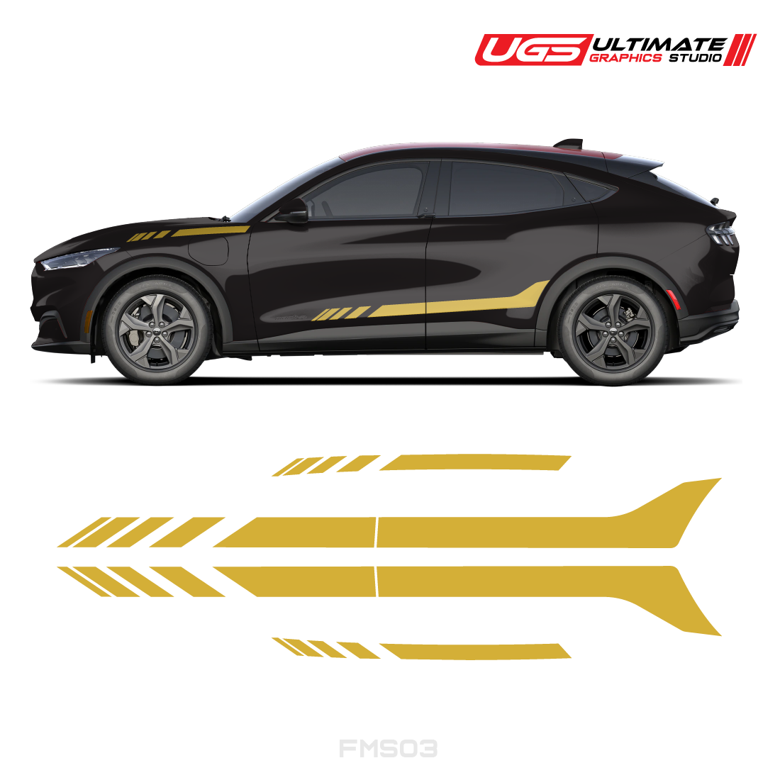 Ford Mach-E Side Graphics