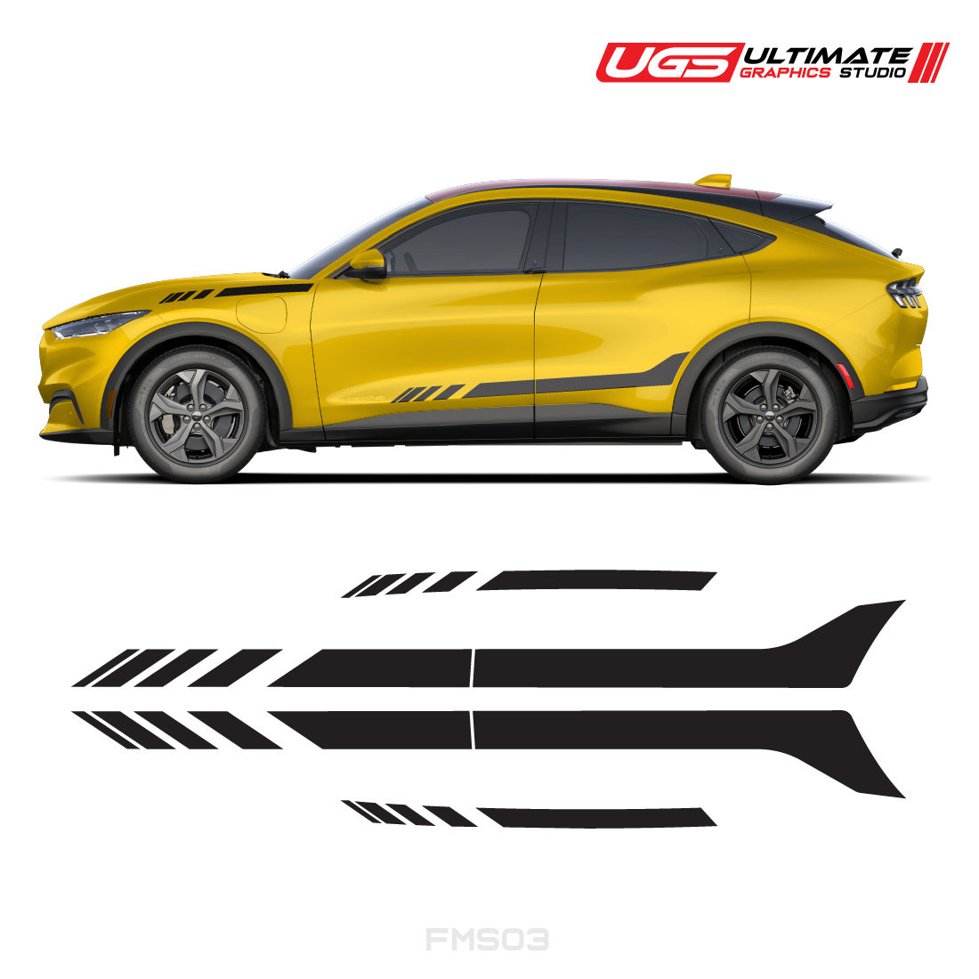 Ford Mach-E Side Graphics