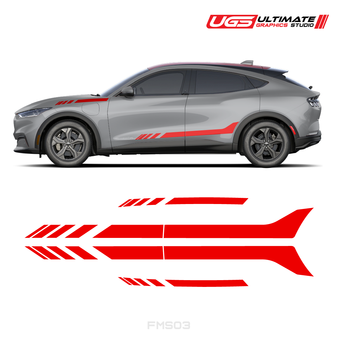 Ford Mach-E Side Graphics