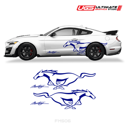 Ford Mustang Side Logo