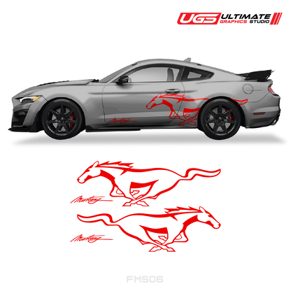 Ford Mustang Side Logo