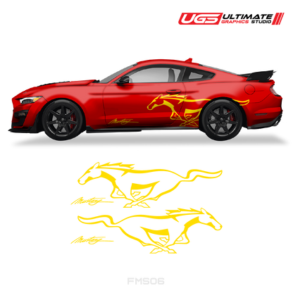 Ford Mustang Side Logo