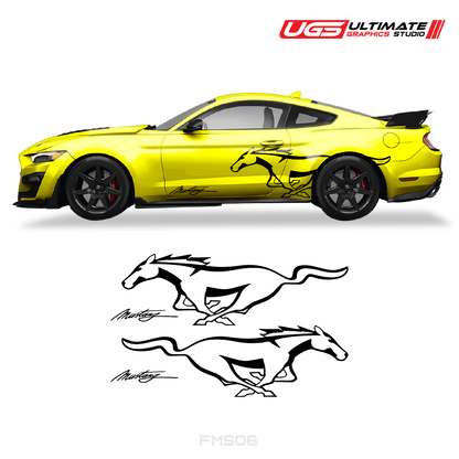 Ford Mustang Side Logo