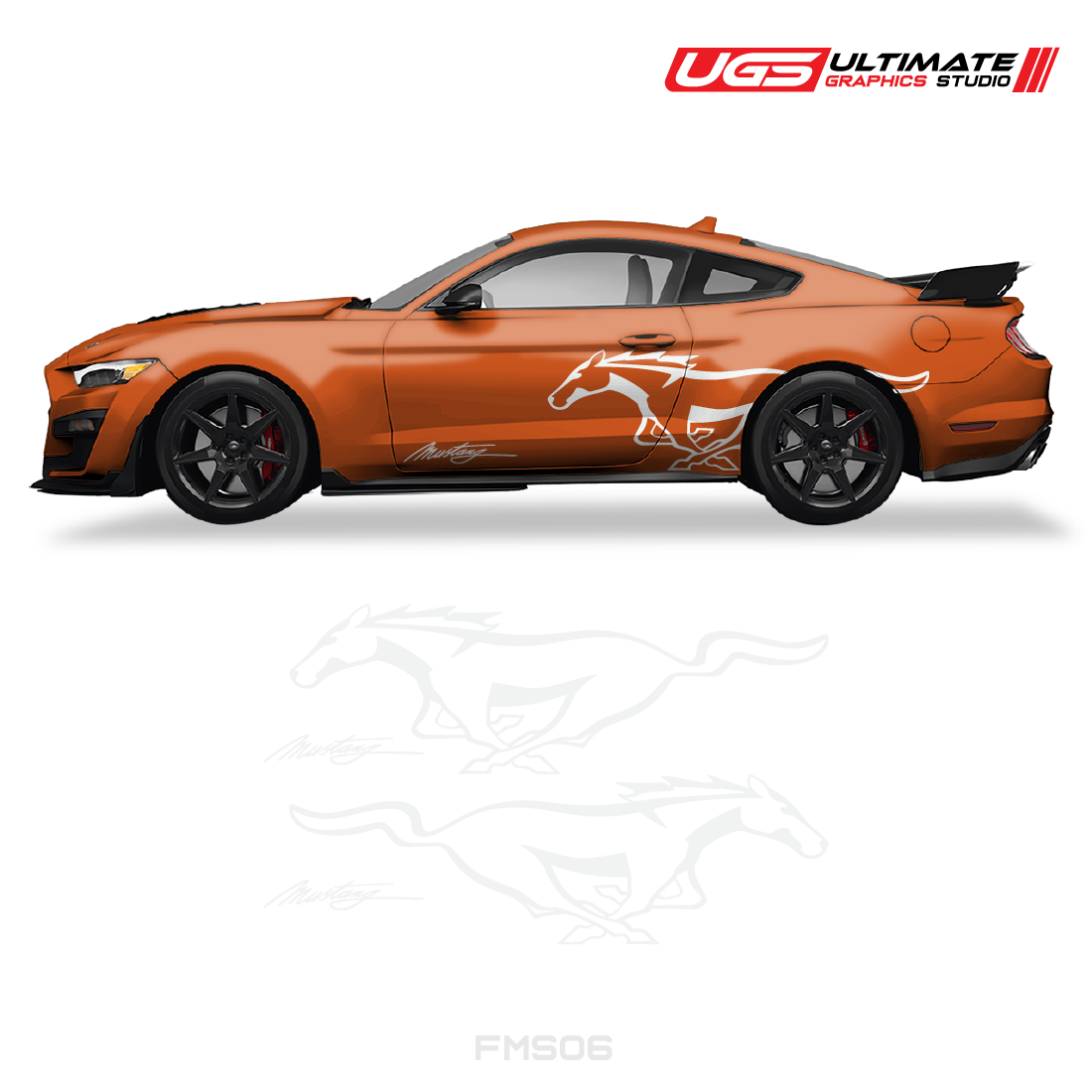 Ford Mustang Side Logo