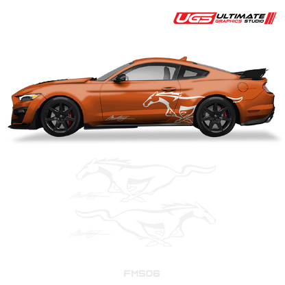 Ford Mustang Side Logo