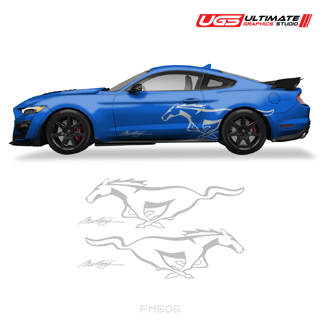 Ford Mustang Side Logo