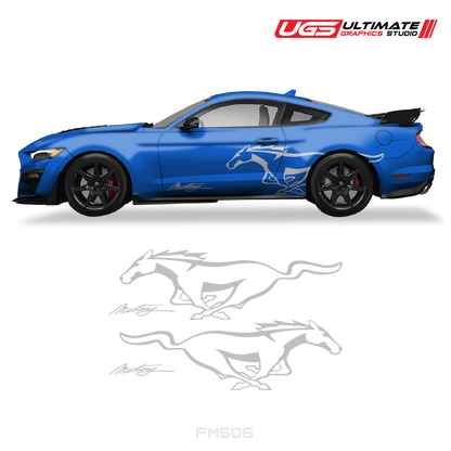 Ford Mustang Side Logo