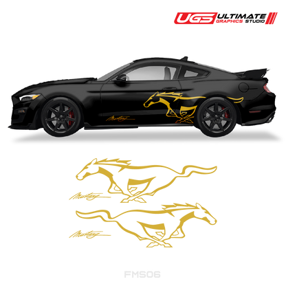 Ford Mustang Side Logo