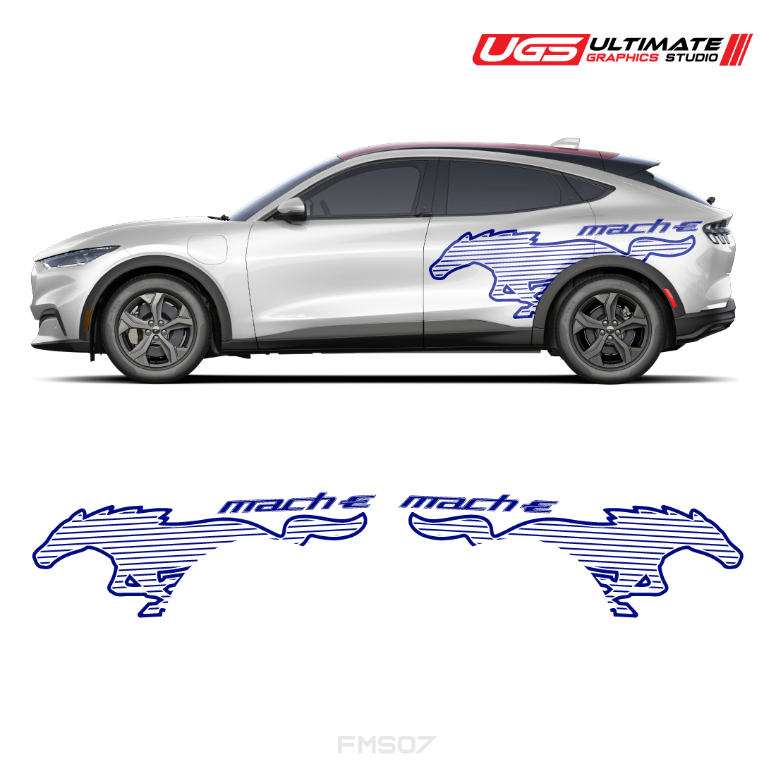 Ford Mach-E Side Logo Side