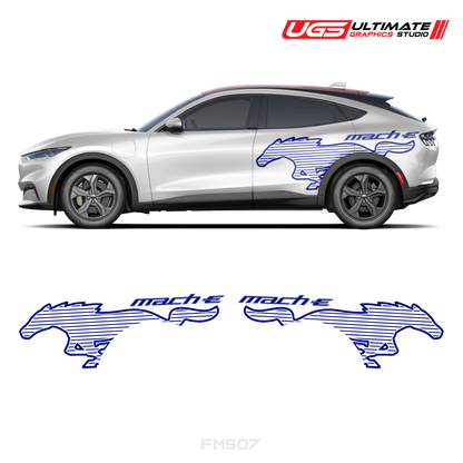 Ford Mach-E Side Logo Side