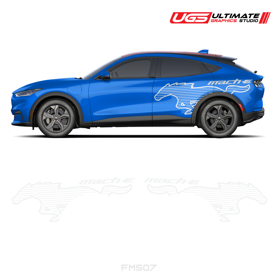 Ford Mach-E Side Logo Side