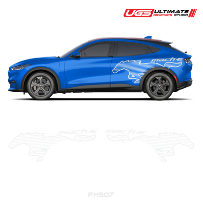 Ford Mach-E Side Logo Side