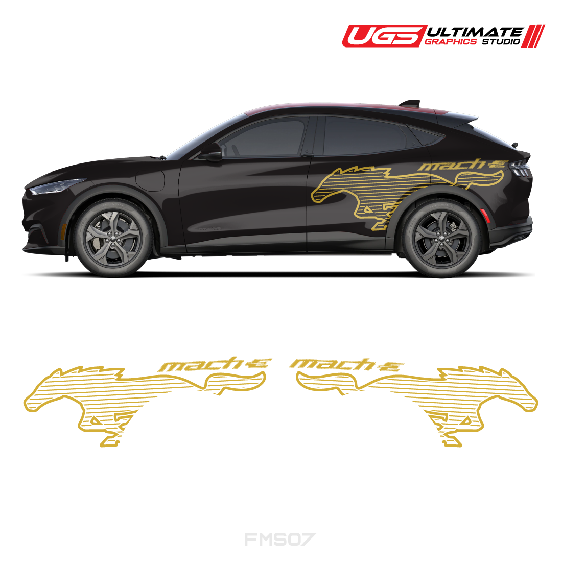 Ford Mach-E Side Logo Side