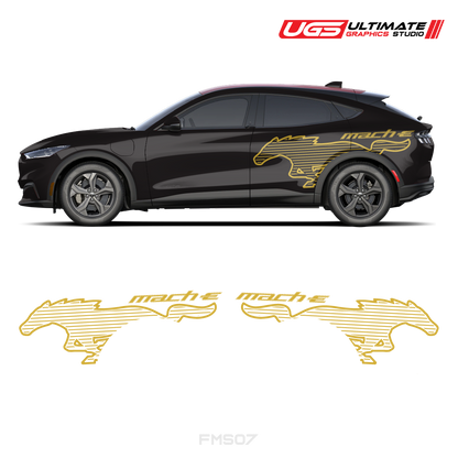 Ford Mach-E Side Logo Side