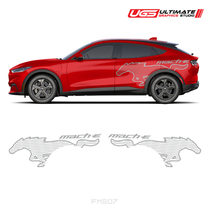 Ford Mach-E Side Logo Side