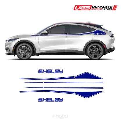 Ford Mach-E Side Logo Side Stripe