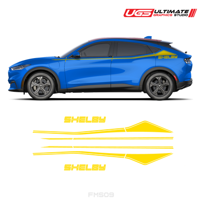 Ford Mach-E Side Logo Side Stripe