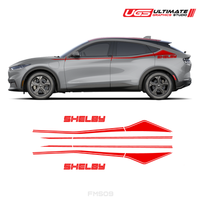 Ford Mach-E Side Logo Side Stripe