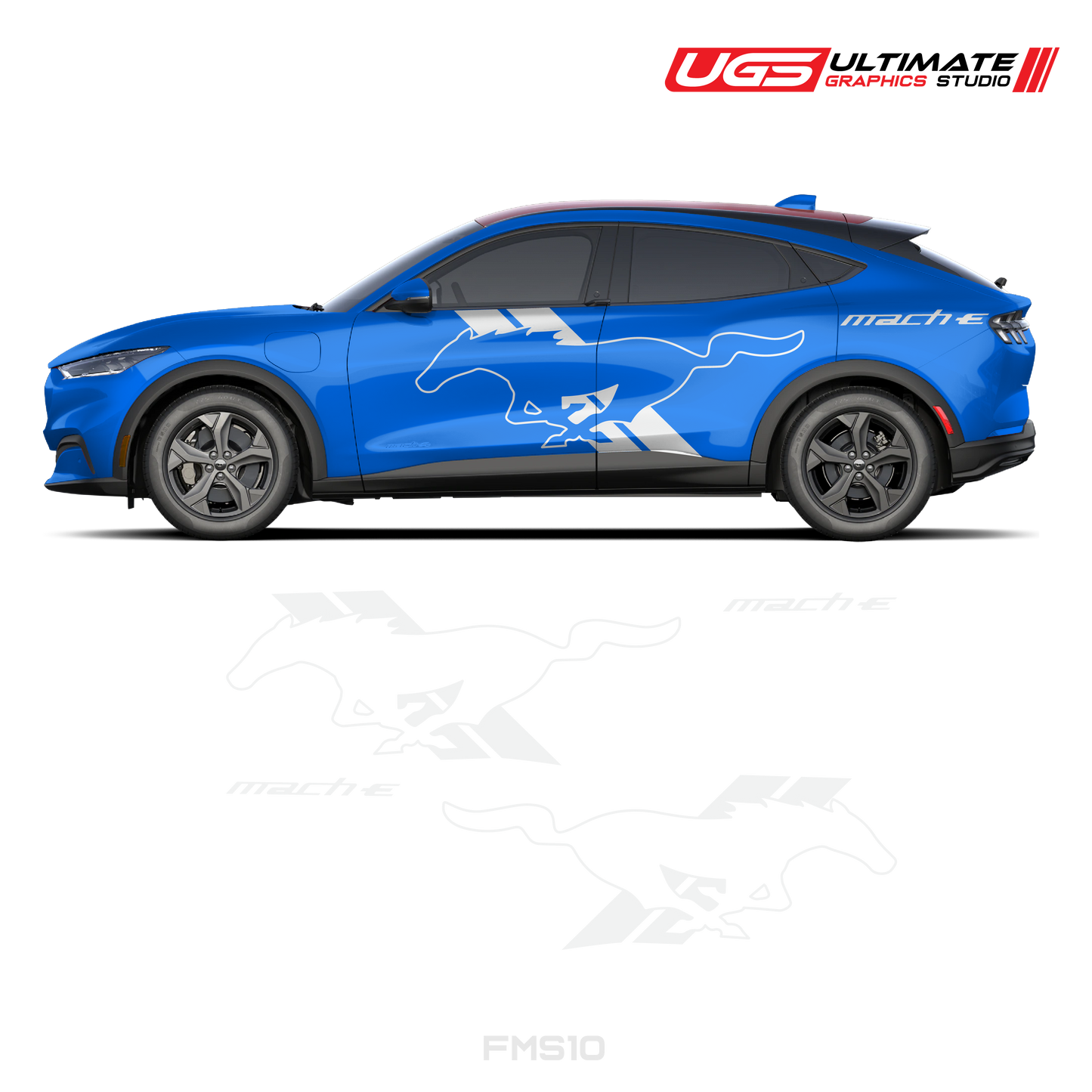 Ford Mach-E Side Side Graphics
