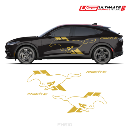 Ford Mach-E Side Side Graphics