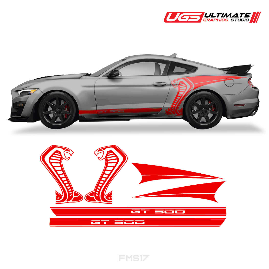 Ford Mustang Cobra Graphics