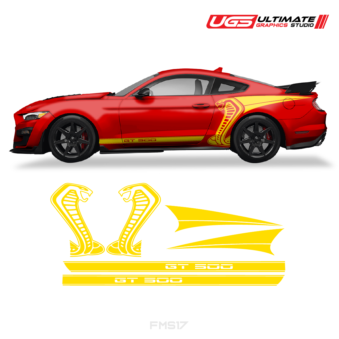 Ford Mustang Cobra Graphics