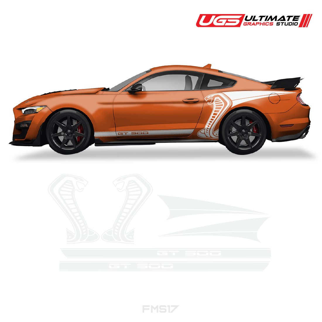 Ford Mustang Cobra Graphics