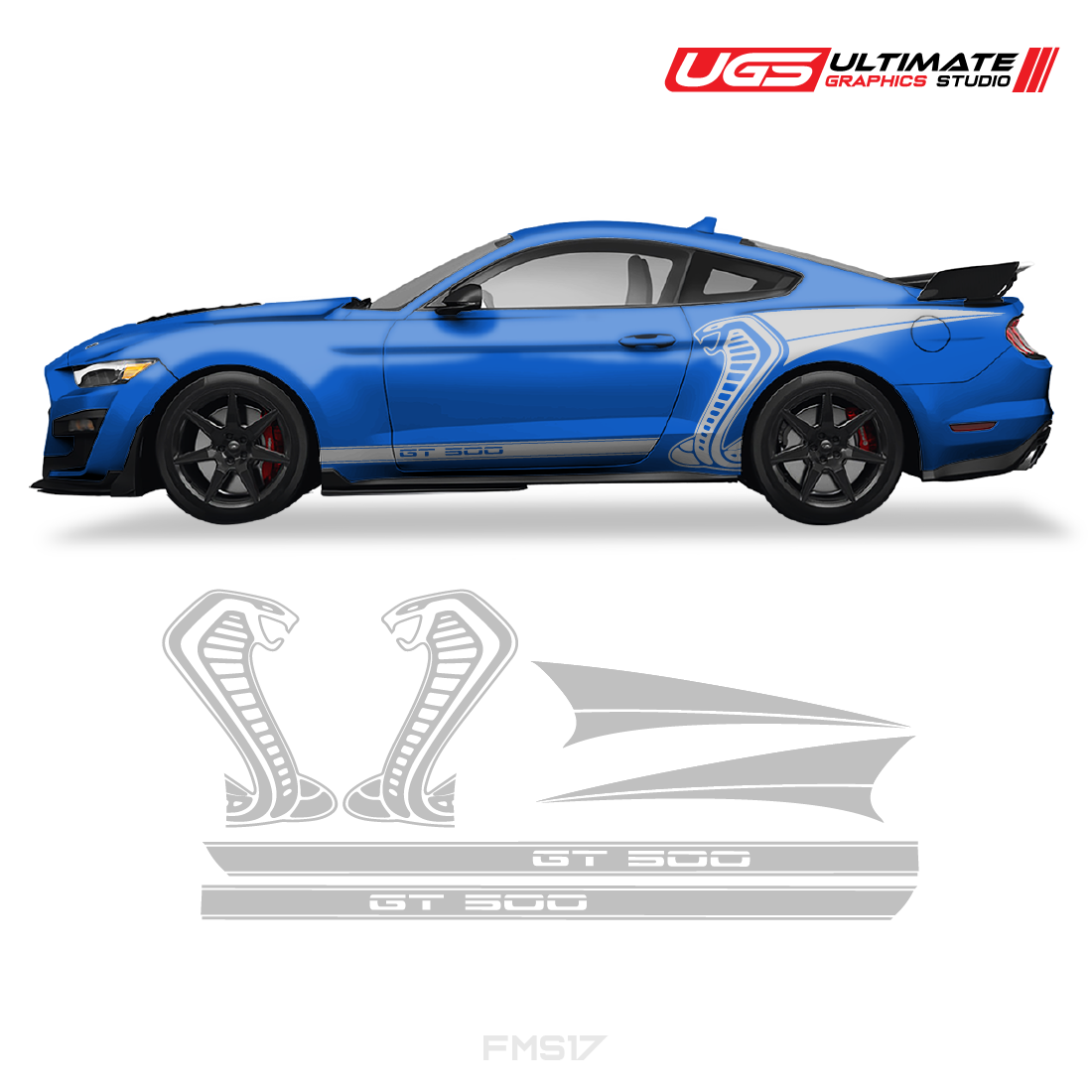 Ford Mustang Cobra Graphics