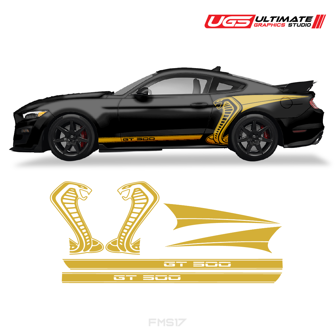 Ford Mustang Cobra Graphics