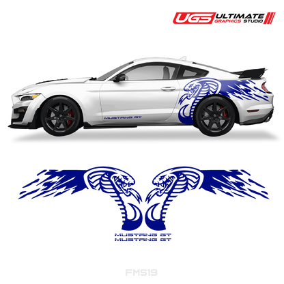 Ford Mustang Cobra Side Graphics / Mustang GT