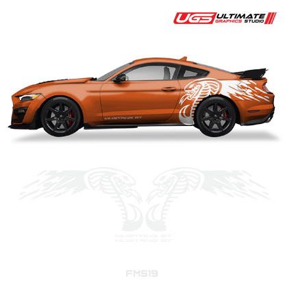 Ford Mustang Cobra Side Graphics / Mustang GT