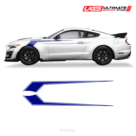 Ford Mustang Double Fender Graphics