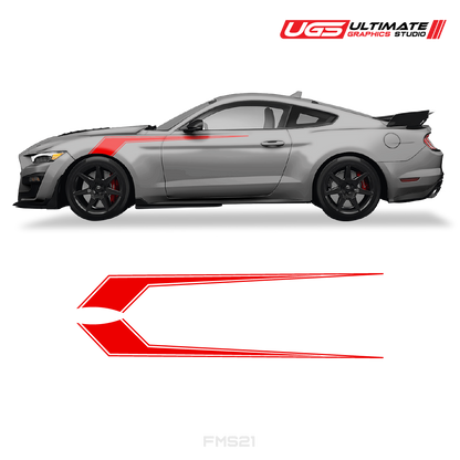 Ford Mustang Double Fender Graphics
