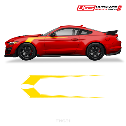Ford Mustang Double Fender Graphics