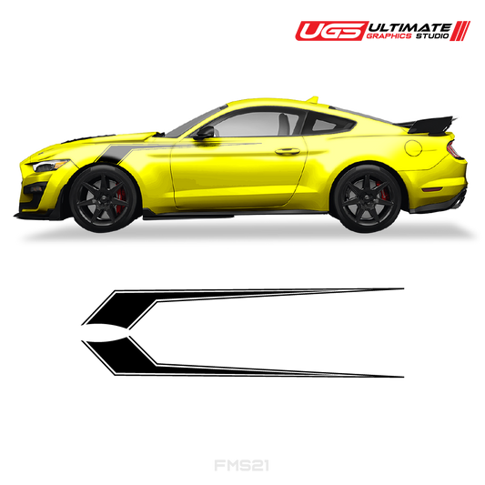 Ford Mustang Double Fender Graphics