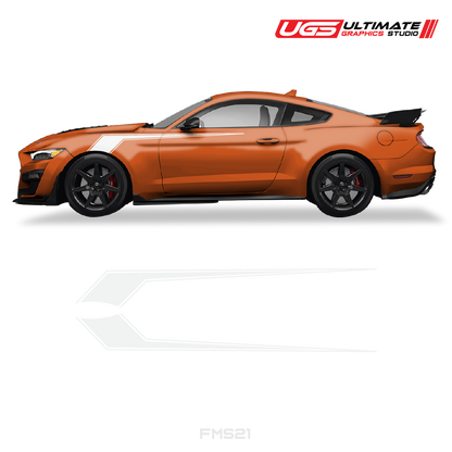 Ford Mustang Double Fender Graphics