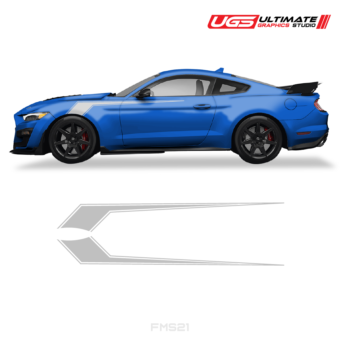 Ford Mustang Double Fender Graphics