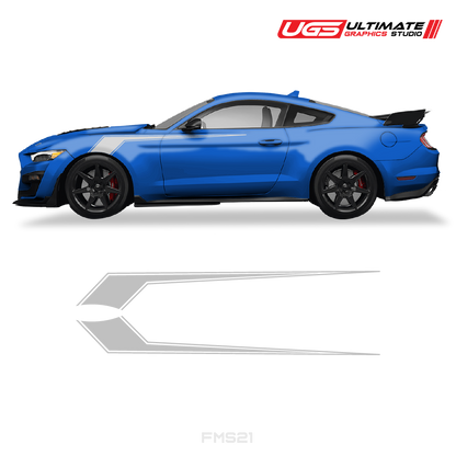 Ford Mustang Double Fender Graphics